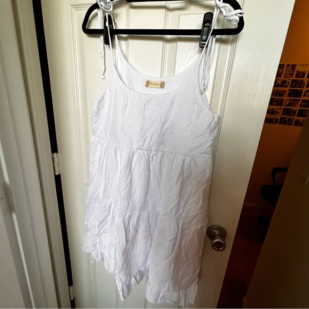 Altar’d State White Tiered Dress